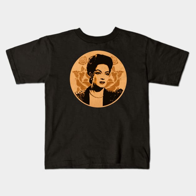 Classic Golden Age Beauty Kids T-Shirt by CTShirts